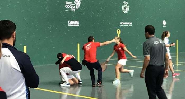 Nadie las detuvo: Natalia Bozzo y Magdalena Muñoz se quedaron con el oro en pelota vasca