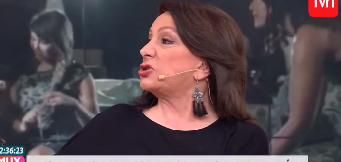 Gloria Simonetti indignada por pregunta sobre infidelidad de su pareja: le mostraron fotos
