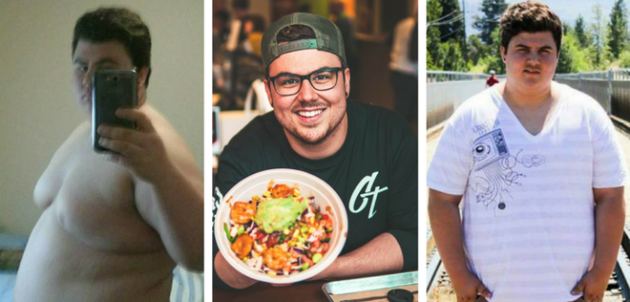 Drástico cambio: joven que pesaba 142 kilos ahora es conocido como 'el gurú del fitness'