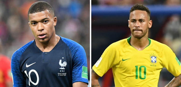 La jugada de Kylian Mbappé en semifinal que le valió críticas, bromas y memes en Twitter