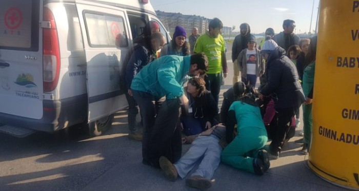 Talcahuano: sujeto ebrio atropelló a una persona en medio de preparativos para una corrida