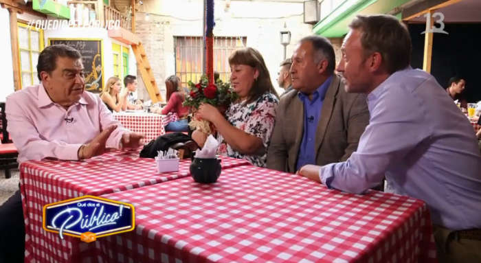 Pareja que se separó 