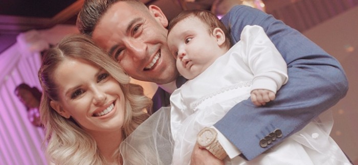 Cargadas de amor: Gala reveló inéditas y adorables imágenes del bautizo de su hija