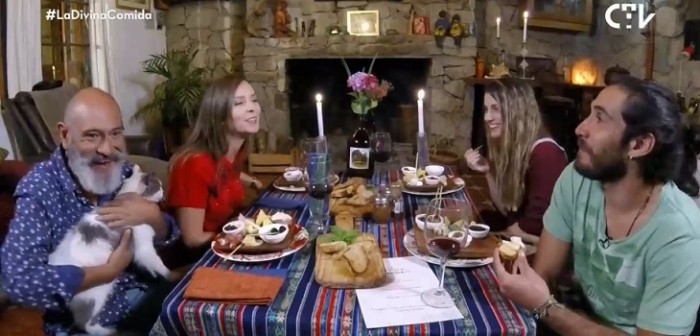 Se invitó solo: el participante extra de La Divina Comida que se robó la atención en redes
