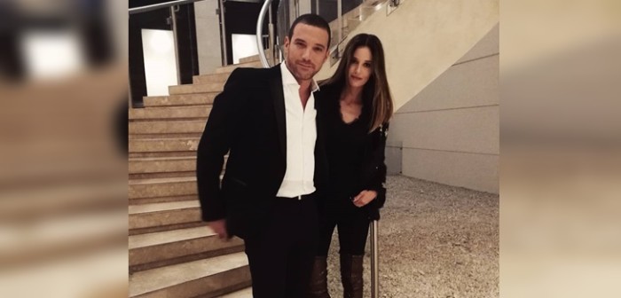 Julián Elfenbein le dio especial consejo a su esposa Daniela que se luce como animadora