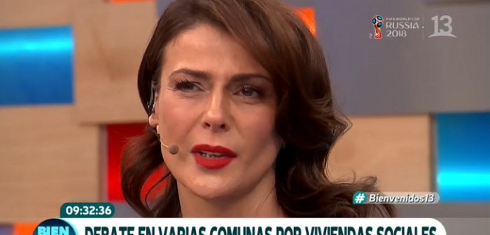 Tonka Tomicic al borde del llanto tras relatar íntima historia de esfuerzo familiar