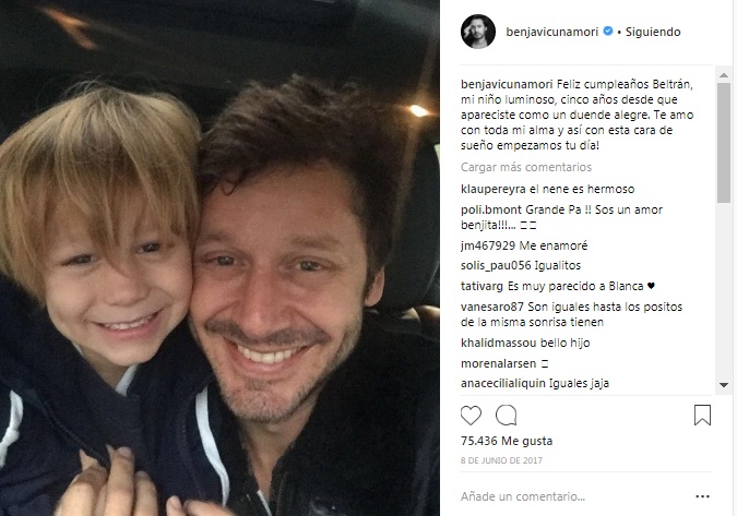 Benjamín Vicuña / Instagram