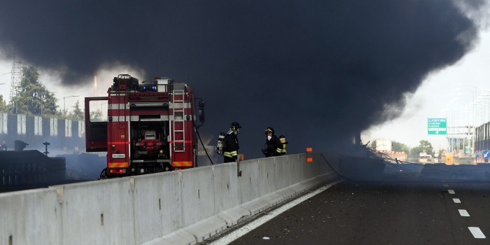 Video registra impactante explosión que dejó un muerto y 68 heridos en Italia