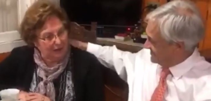 Llegó con pancito: Piñera asiste a invitación para tomar el té con penquistas