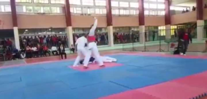 Trágico momento: joven cubano de 16 años falleció en plena competencia de taekwondo