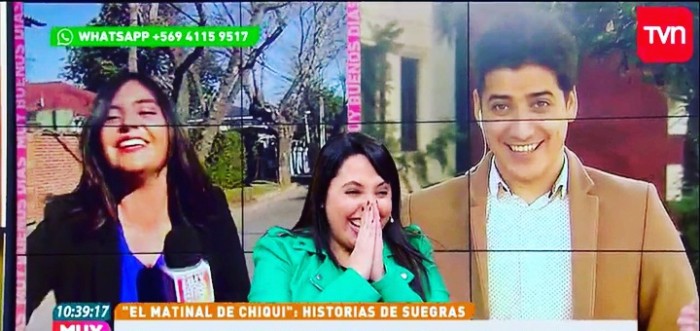 Chiqui Aguayo desclasificó antiguo romance de dos compañeros del matinal con ellos al aire