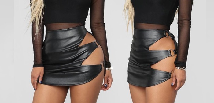 Reconocida tienda estadounidense lanzó una falda con la que no podrás usar ropa interior