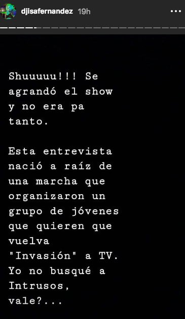 Isa Fernández / Instagram