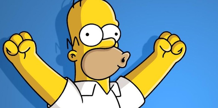 Artista creó figura de Homero Simpson 