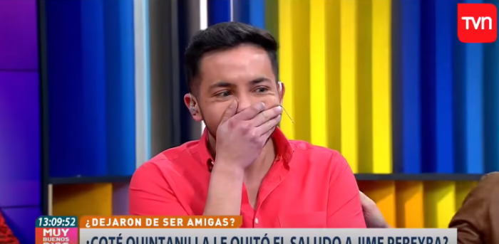 Matinal de TVN recibió inesperada visita cuando comentaba 'conflicto' entre dos ex Rojo