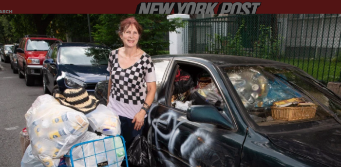 La historia de Lisa Fiekowski: es millonaria y prefiere recoger basura que vivir de lujos