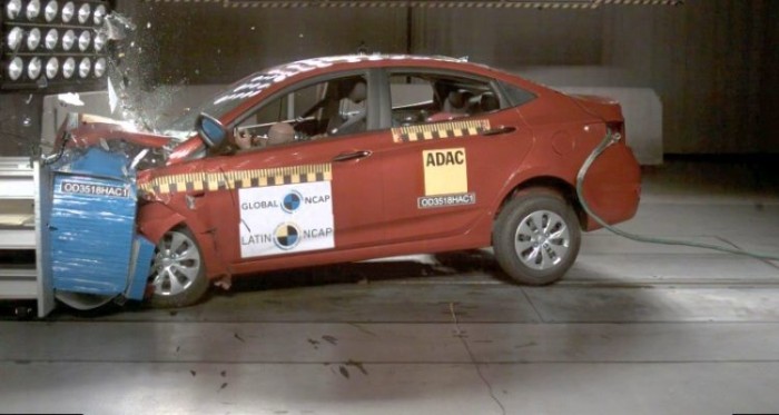 ¿Manejas un Hyundai Accent? Último examen de seguridad dio pobre (y preocupante) resultado