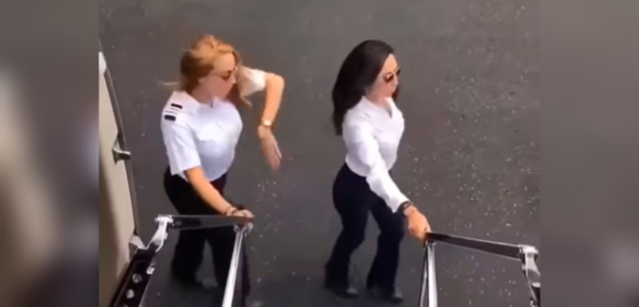Piloto se volvió viral tras realizar Kiki Challenge junto a avión en pista de aterrizaje
