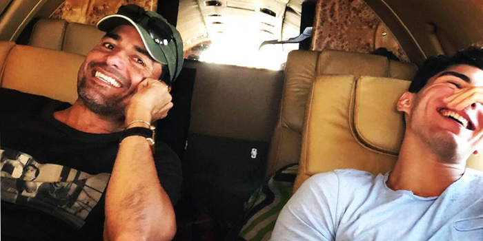 Chayanne y su hijo Lorenzo se lucieron al realizar difícil reto viral