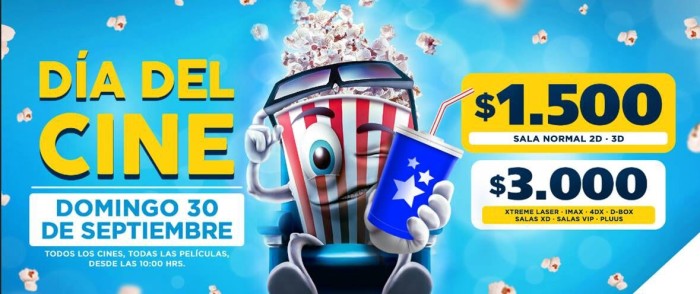 Los panoramas que ya se ofrecen para celebrar el Día del Cine el próximo 30 de septiembre