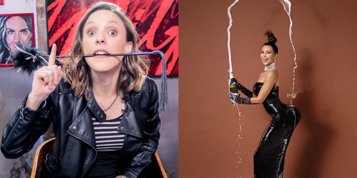 ¿Iguales? Maly Jorquiera sacó carcajadas tras recrear icónica portada de Kim Kardashian