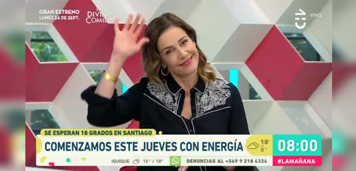 ¿Buscando nuevos rostros? La Mañana invitó como panelista a Bárbara Rebolledo por dos días