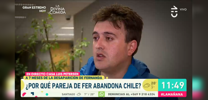 Caso Fernanda Maciel: pareja desclasificó las motivaciones de su viaje a España