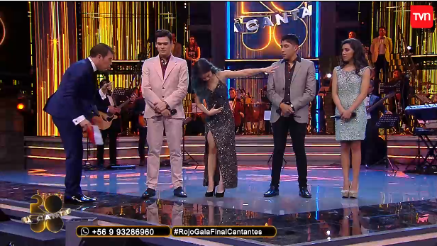 Carla Costa se quedó con el cuarto lugar de cantantes en Rojo y su reacción fue aplaudida