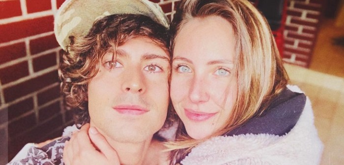 Ángela Duarte se despide de su pololo Cristóbal con foto de su paso por teleserie de CHV