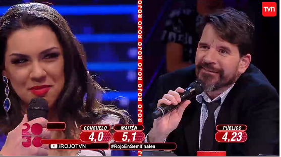 Jeimy Espinoza olvidó la letra y televidentes acusaron favoritismo del jurado de Rojo