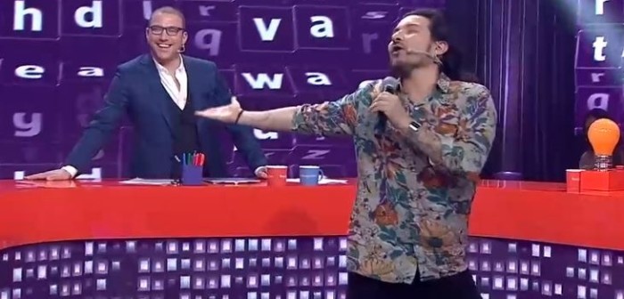 Felipe Avello sacó aplausos en 'Pasapalabra': cantó y bailó éxito de su antigua banda