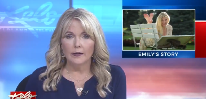 Presentadora de TV anunció la muerte de su hija en vivo: el momento estremecerá tu corazón