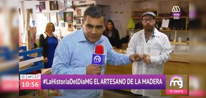 No apto para el horario: el candente póster que sacó risas en despacho de Mucho Gusto