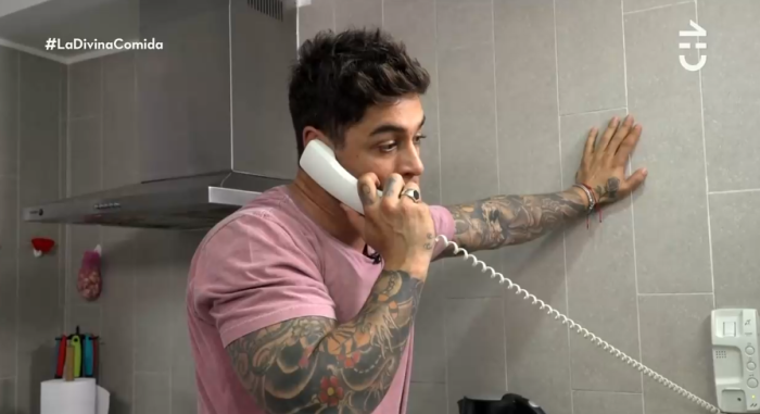 Thiago Cunha sufrió con problema doméstico que lo obligó a pedir ayuda en La Divina Comida