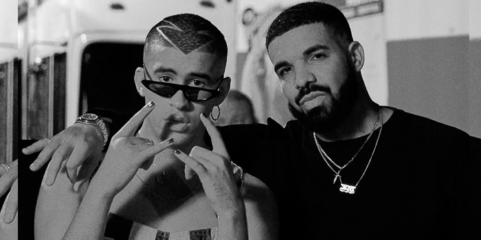 El rapero Drake se atrevió a cantar en español junto a Bad Bunny y nació un hit: 