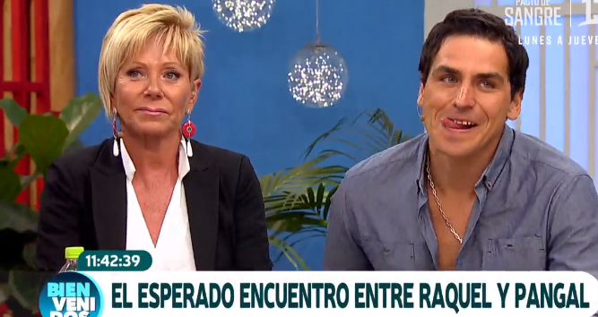¿Incómodo? Así fue el reencuentro entre Raquel Argadoña y Pangal Andrade en 'Bienvenidos'