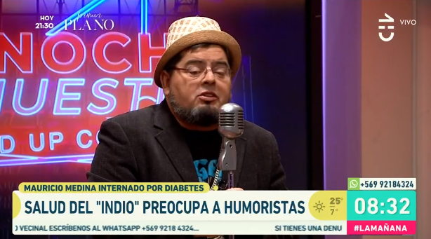 Se complicó su diabetes: Mauricio Medina fue internado por infección en un pie
