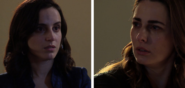 Tenso momento entre Rocío y Agustina en 'Verdades Ocultas' sacó aplausos en redes