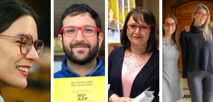 Anteojos con marcos rojos: la nueva tendencia con la que se están luciendo los diputados