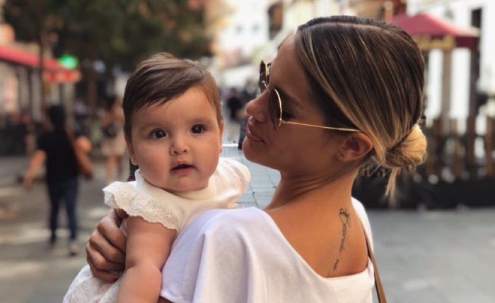Gala Caldirola compartió especial momento de su hija: le salieron sus primeros dientes