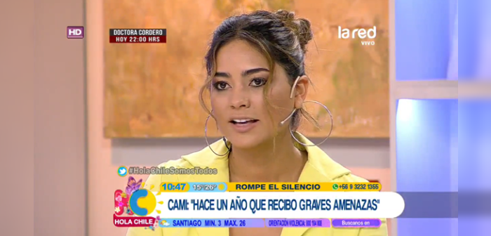 El desahogo de Cami Recabarren en Hola Chile: reveló duros momentos que vivió por acosador