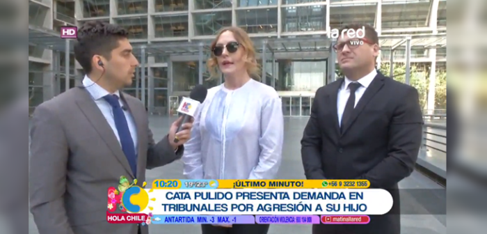 Cata Pulido relató agresión que sufrió su hijo: hombre lo habría lanzado contra ventanal