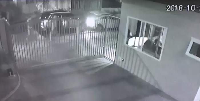 Captan fallido intento de portonazo en San Miguel: vecinos y conserjes salieron al rescate