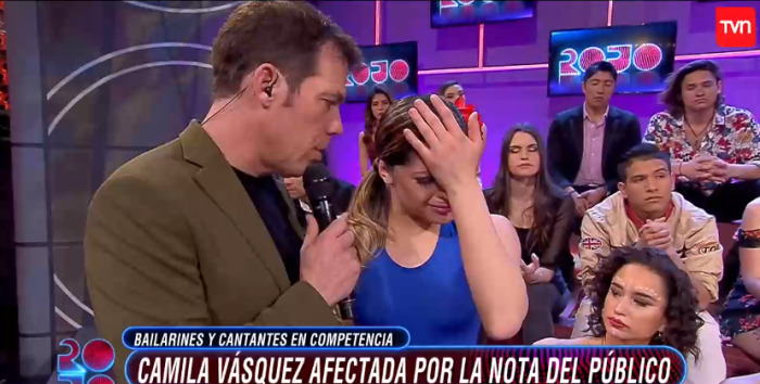 El sufrimiento de Camila Vásquez en 'Rojo': nota del público la dejó llorando