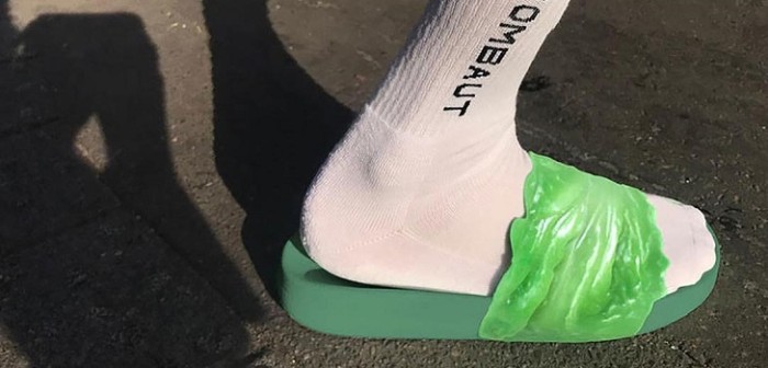 Totalmente veganas: 'sandalias lechuga' son una realidad y su valor supera los $80 mil