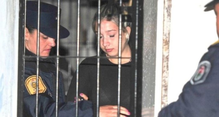 Las escuetas declaraciones de Nahir Galarza tras ser trasladada a un centro médico