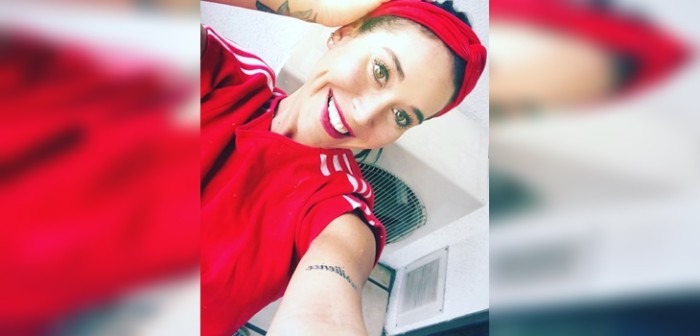 Accidentado chascarro: Valentina Roth sufrió por culpa de fallida acrobacia sobre su cama