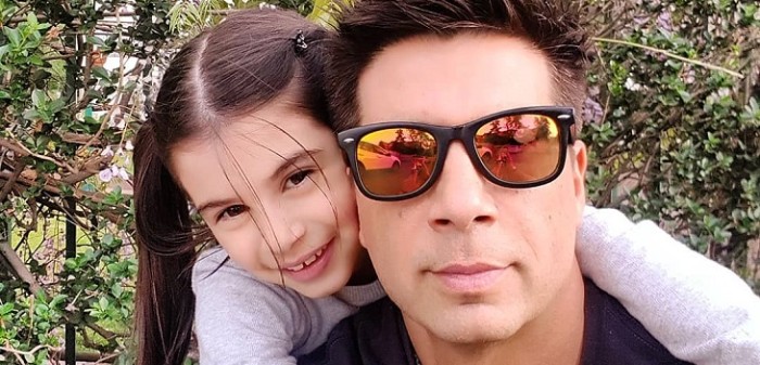 El plan de Mario Velasco para estar conectado a su hija pese a distancia que los separará