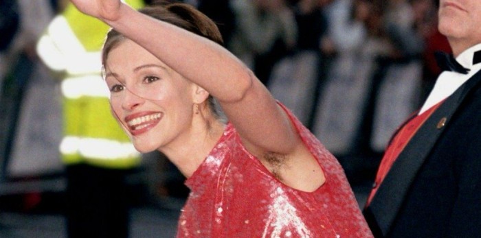 Julia Roberts contó la verdad tras famosa foto en que sale sin depilar: no fue intencional