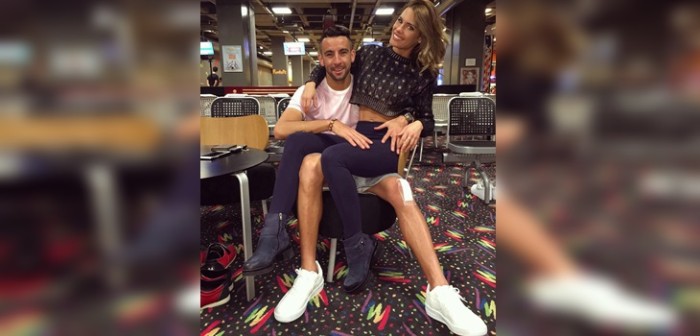 'Huaso' Isla llegó a Chile y Gala Caldirola decidió darle una linda sorpresa en aeropuerto